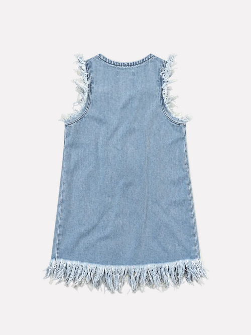 7 4 ALL MANKIND DENIM DRESS