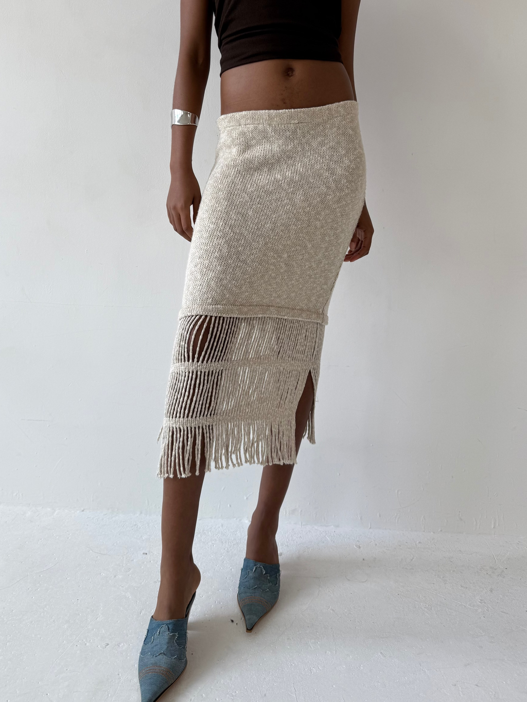 FRINGE SKIRT