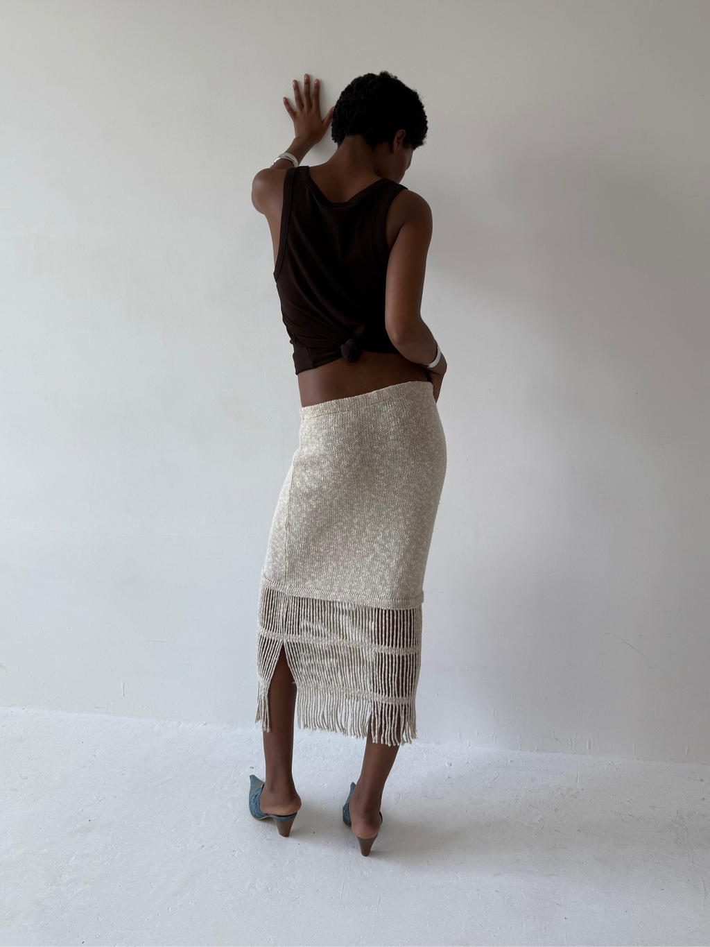 FRINGE SKIRT