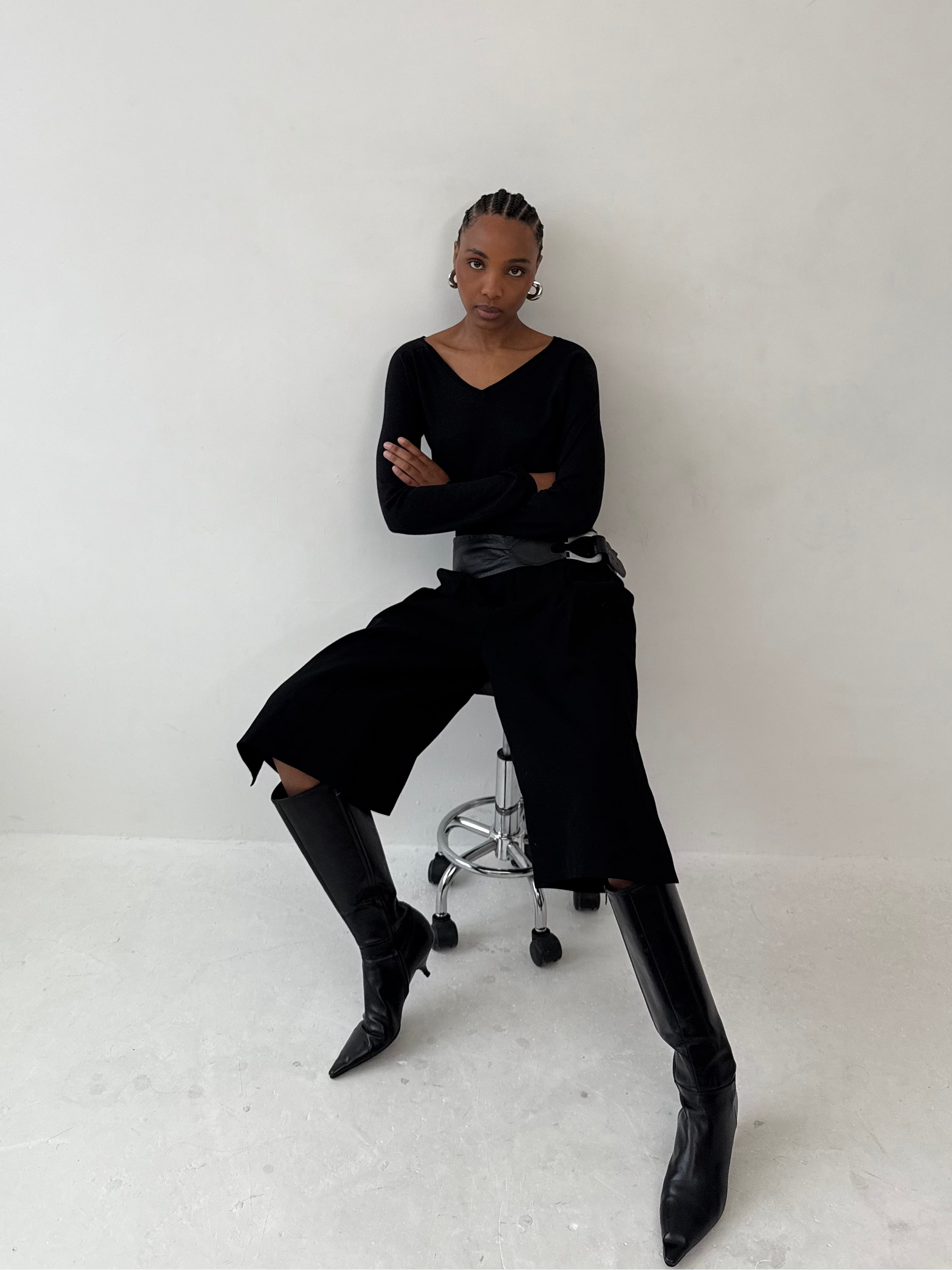 Long Tailored Shorts