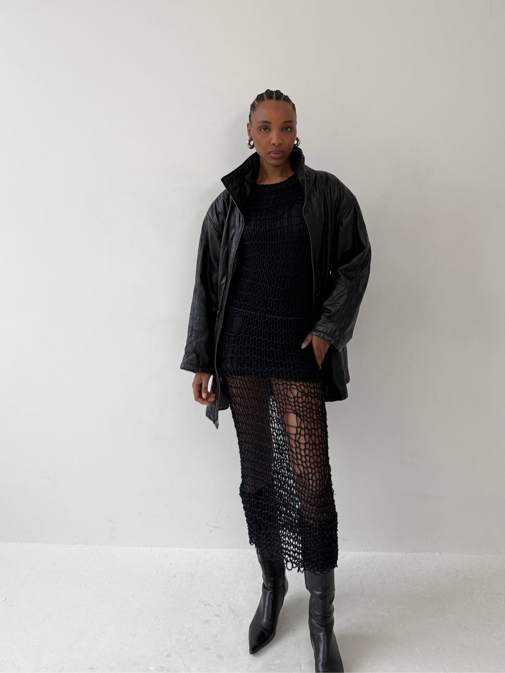 Leather jacket