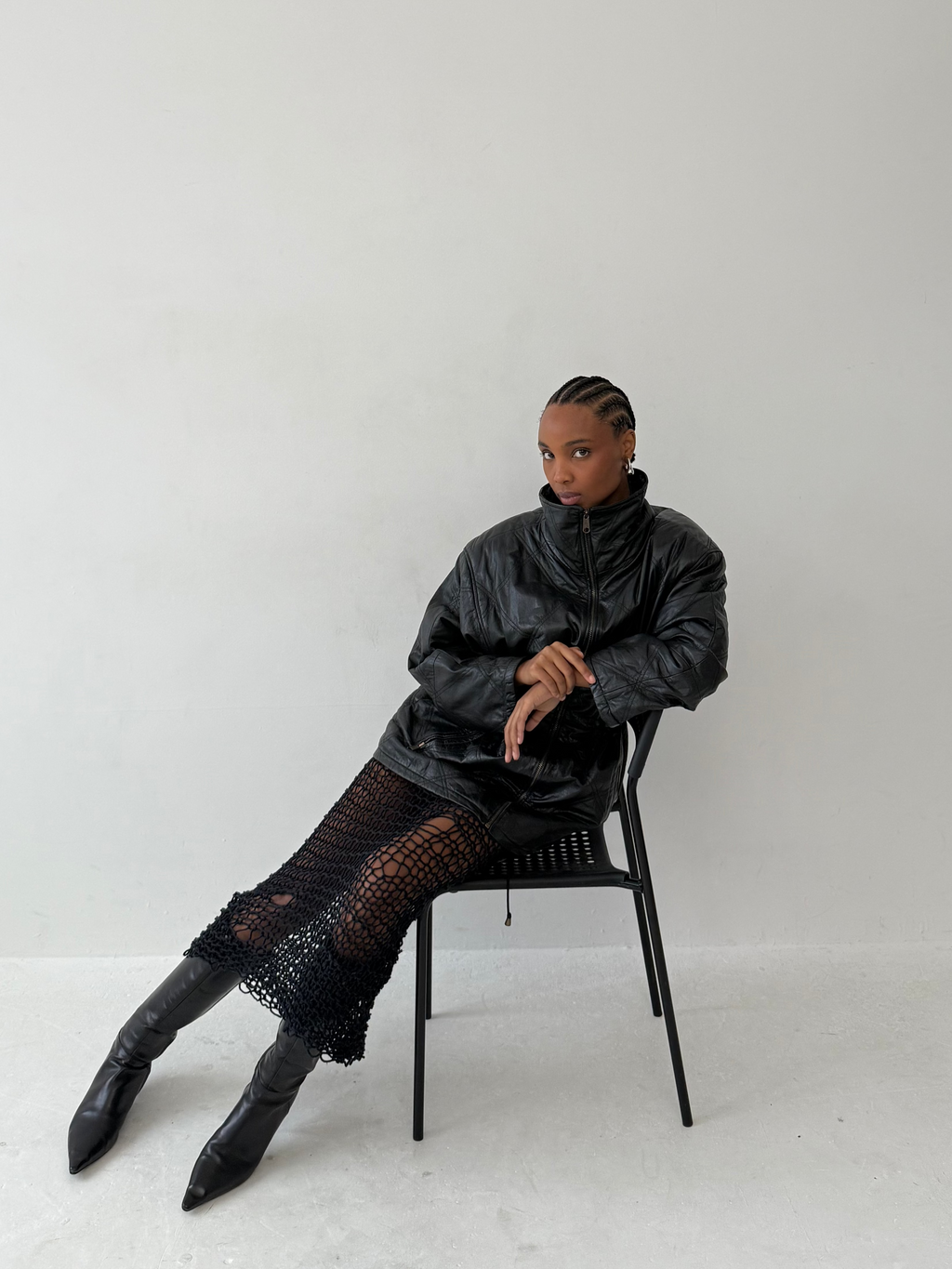 Leather jacket