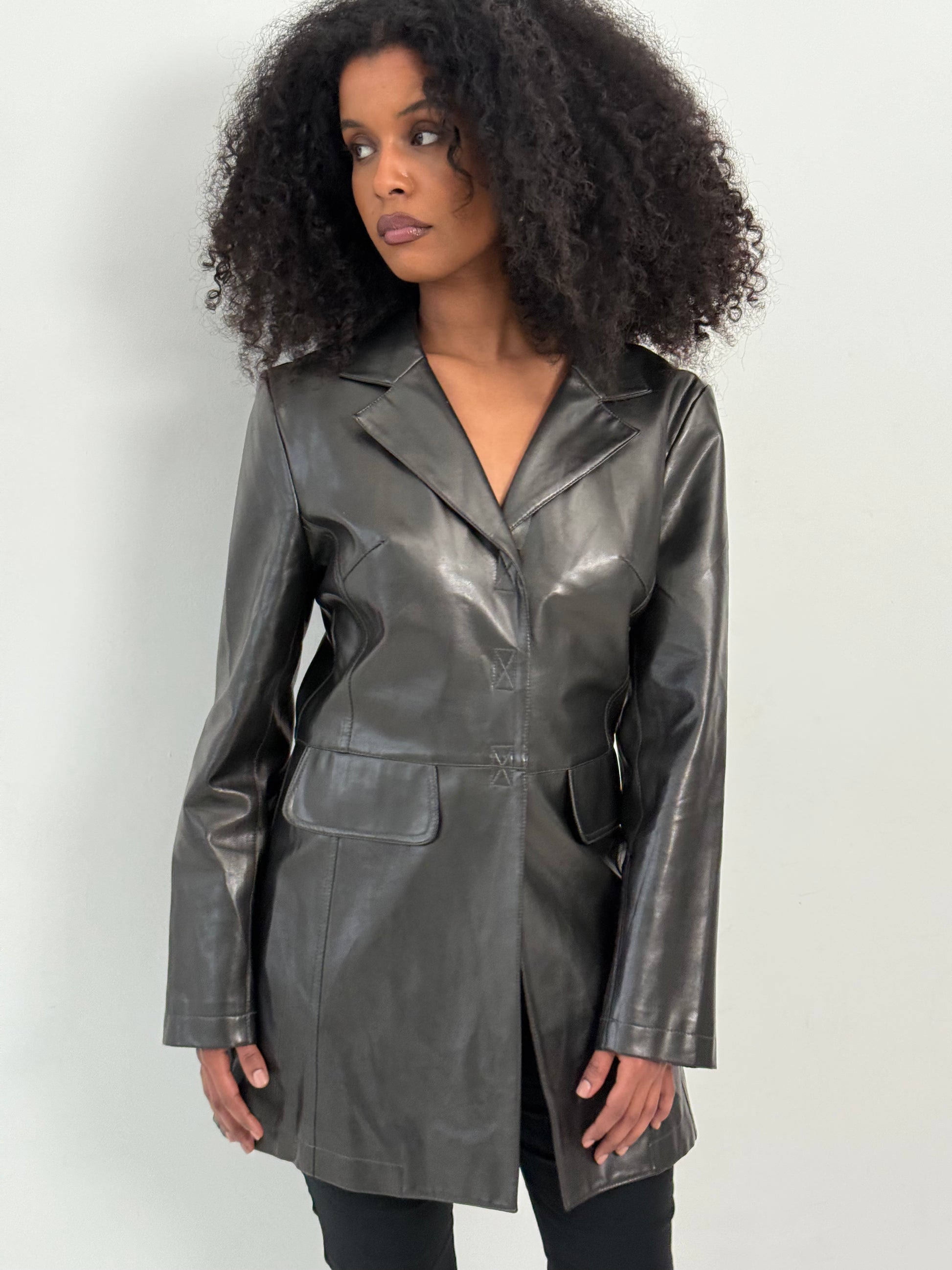 VEGAN LEATHER JACKET