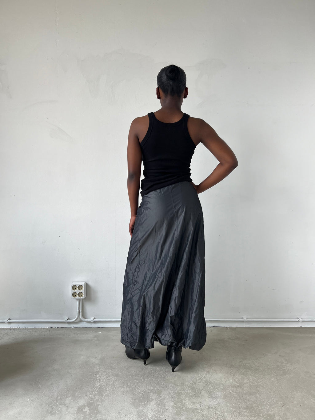 NYLON BALLOON SKIRT