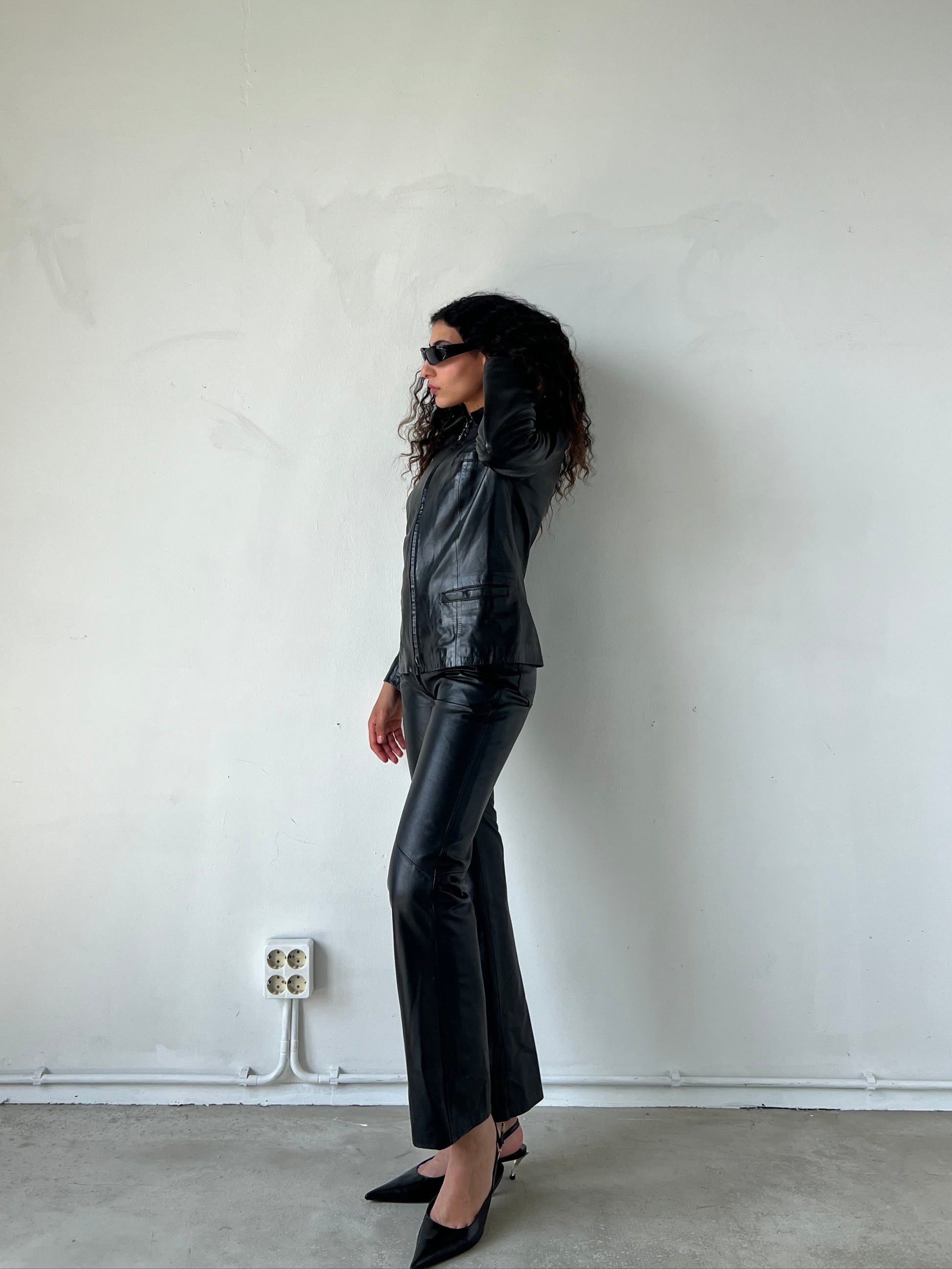 LEATHER TROUSERS