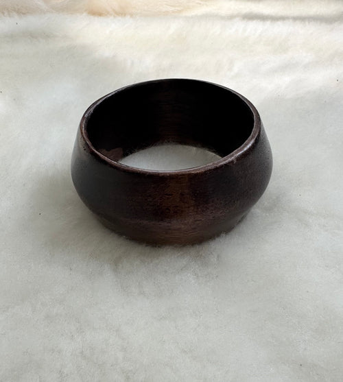 BROWN WOODEN BANGLE