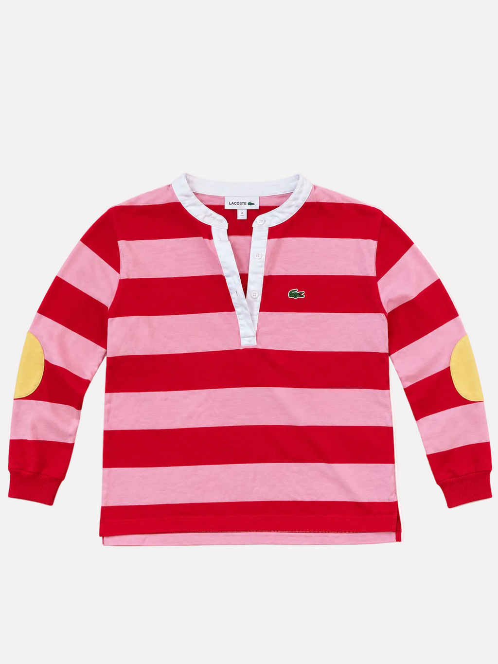 Lacoste stripe polo