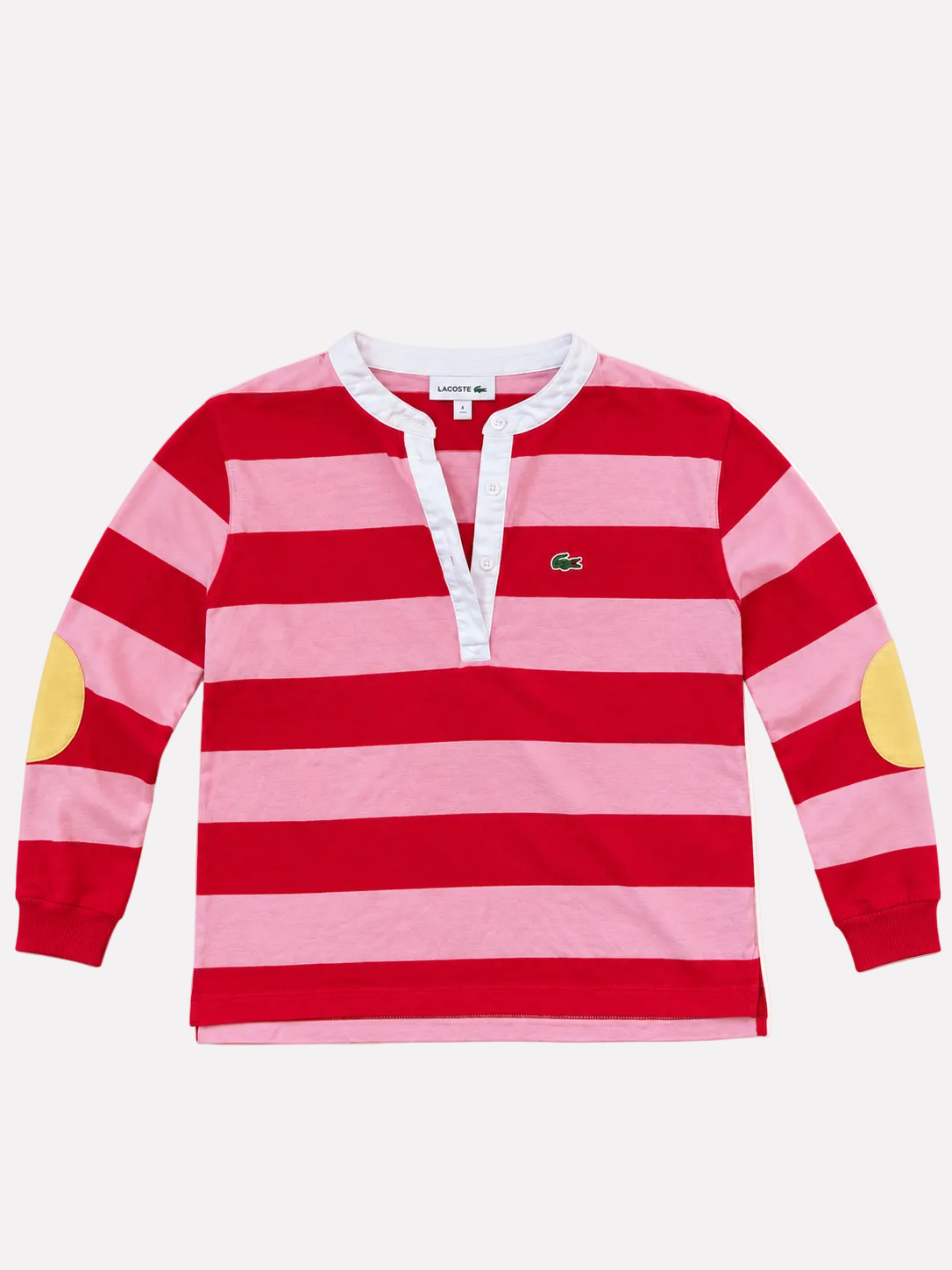 Lacoste stripe polo